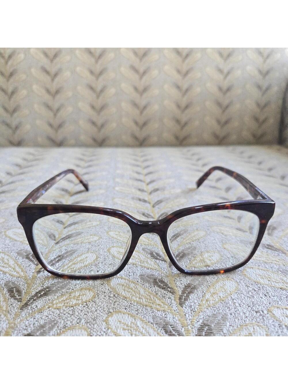 Warby Parker Eyeglasses Hughes M  Tortoise Frame Only* Brown Red Tort 52-17-140
